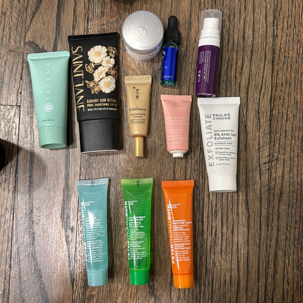 BRAND NEW assorted mini skincare